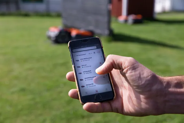 Application Husqvarna Fleet Services