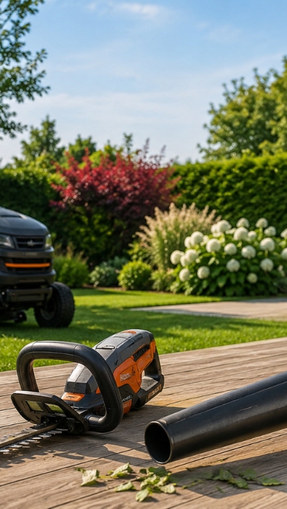 TERRA robots tondeuses et équipements de jardin